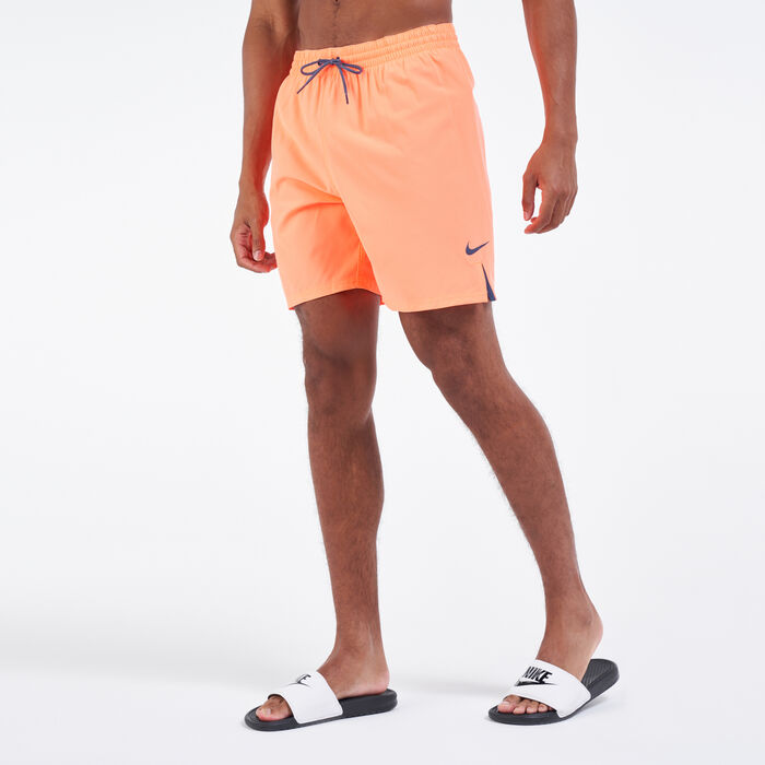 Nike Swim Men's 7-Inch Vital Volley Shorts yellow Nike Swim Men's 7-Inch Vital Volley Shorts yellow image number 0