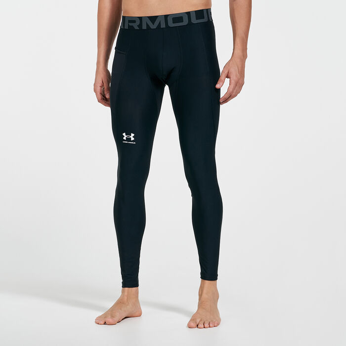 Under Armour Men's HeatGear® Armour Tights Black Under Armour Men's HeatGear® Armour Tights Black image number 0
