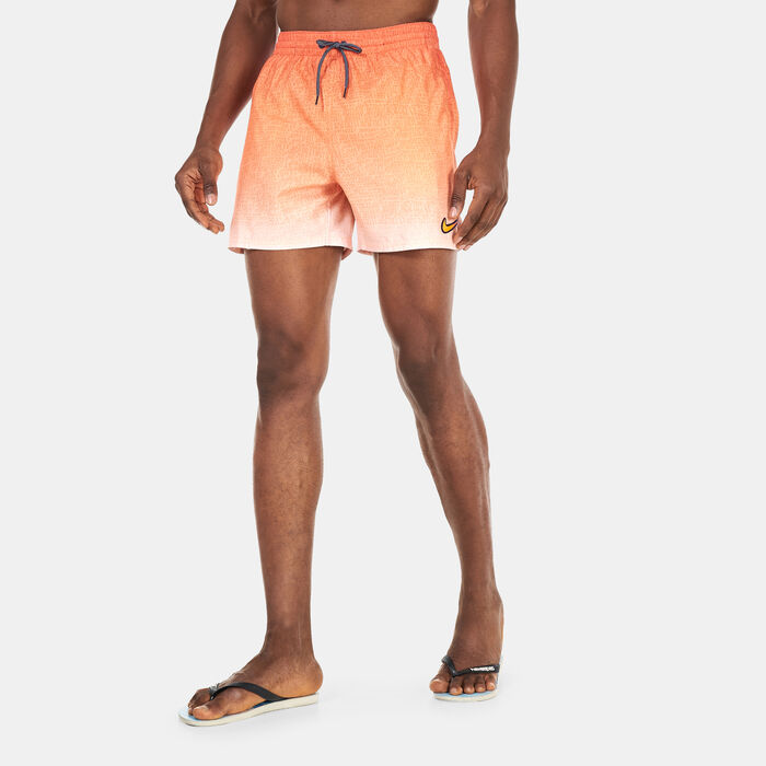 Nike Swim Men’s Swim Just Do It Fade 5-Inch Volley Shorts Orange Nike Swim Men’s Swim Just Do It Fade 5-Inch Volley Shorts Orange image number 0