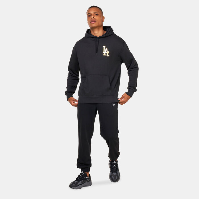 New Era Los Angeles Dodgers Metallic Hoodie Black New Era Los Angeles Dodgers Metallic Hoodie Black image number 2