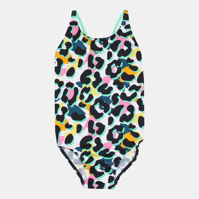 Speedo Kids' JungleSpeak Tieback Swimsuit Multi