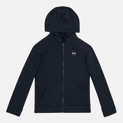 Under Armour Kids' Rival Fleece Hoodie Black