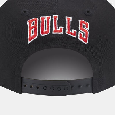 New Era Men's Chicago Bulls NBA Patch 9FIFTY Cap Black New Era Men's Chicago Bulls NBA Patch 9FIFTY Cap Black