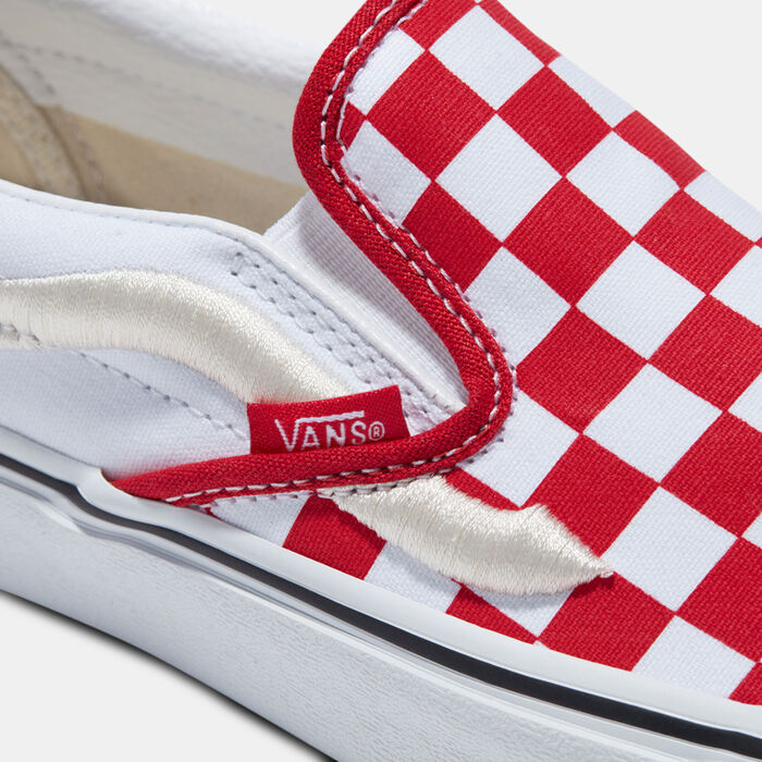 Vans Classic 138 Unisex Slip-On Shoes Red image number 2