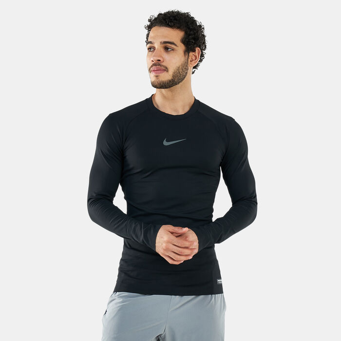 Nike Men's Pro Dri-FIT ADV Long Sleeves Training Top Black Nike Men's Pro Dri-FIT ADV Long Sleeves Training Top Black image number 0