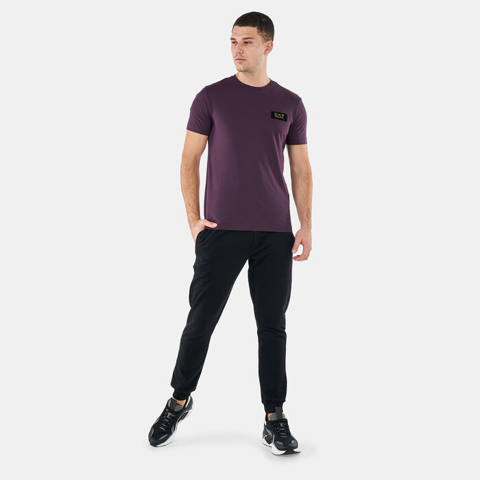 EA7 Emporio Armani Men's Train Gold Label T-Shirt Brown image number 2