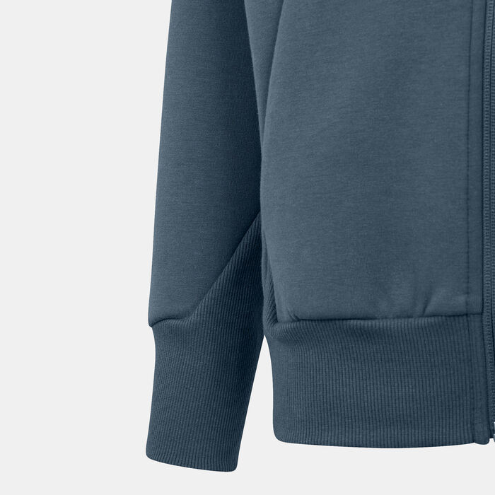 adidas Kids' Z.N.E. Full-Zip Hoodie Grey adidas Kids' Z.N.E. Full-Zip Hoodie Grey image number 4