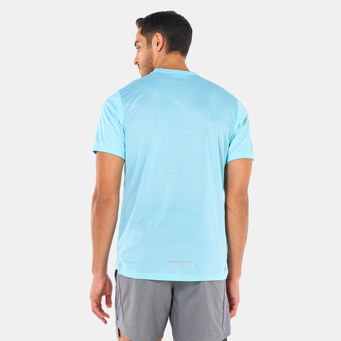 Nike Men's Dri-FIT Miller Running T-Shirt Black Nike Men's Dri-FIT Miller Running T-Shirt Black image number 1