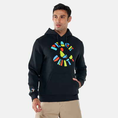 Converse Men's Peace and Unity Pullover Hoodie Black