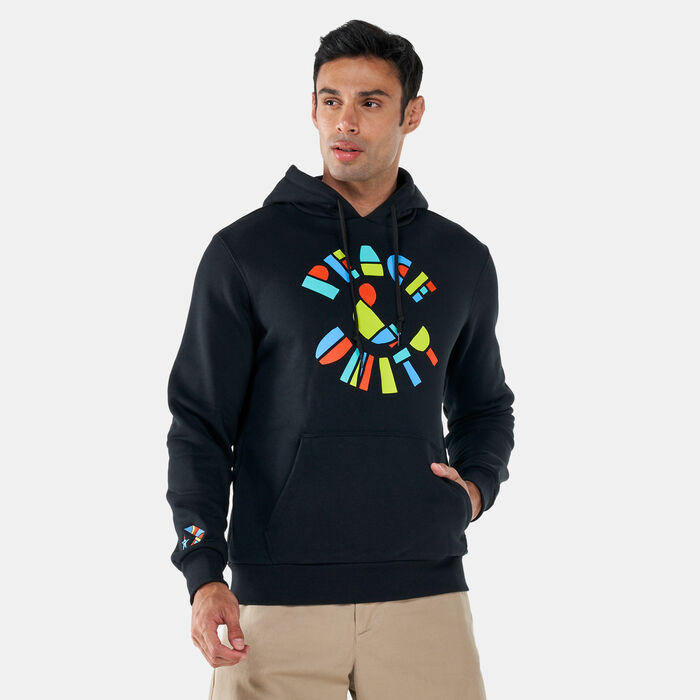 Converse Men's Peace and Unity Pullover Hoodie Black Converse Men's Peace and Unity Pullover Hoodie Black image number 0