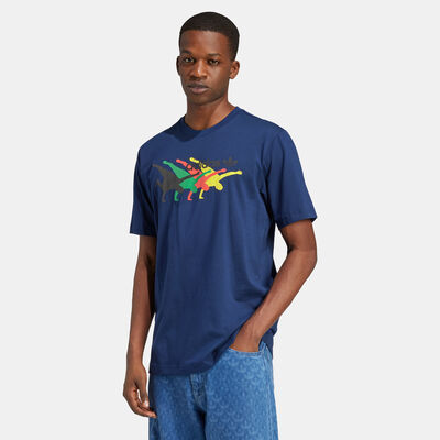 adidas Originals Men's Training Supply 4 Sport T-Shirt Blue adidas Originals Men's Training Supply 4 Sport T-Shirt Blue
