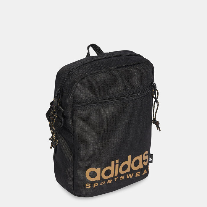 adidas Men's Nations Pack Festival Crossbody Bag Black adidas Men's Nations Pack Festival Crossbody Bag Black image number 2