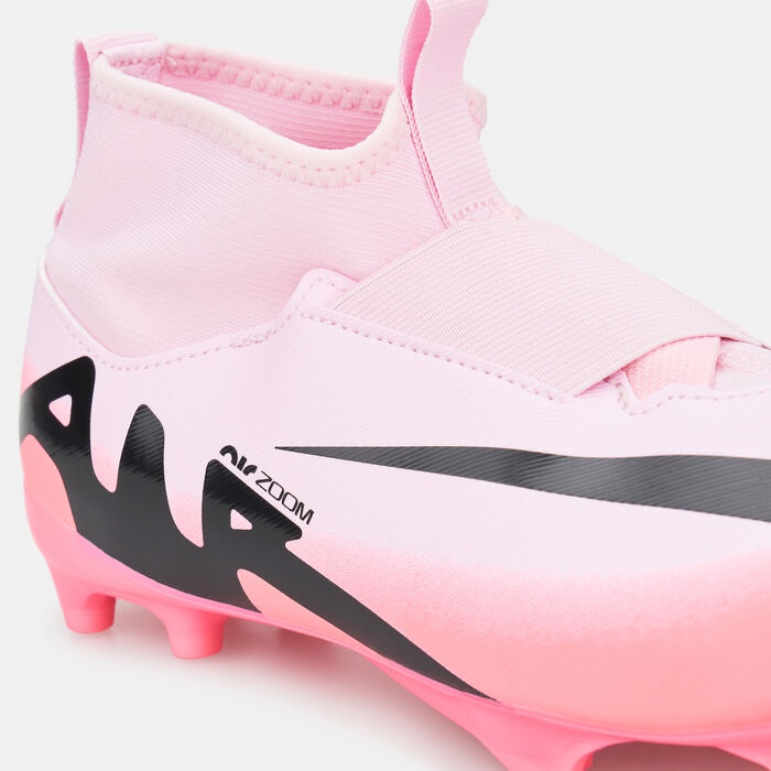 Nike Kids' Mercurial Superfly 9 Academy Multi-Ground Football Shoes Pink image number 4