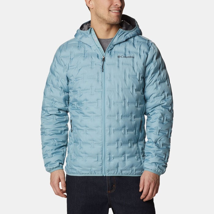 Columbia Men's Delta Ridge™ Down Hooded Jacket Blue Columbia Men's Delta Ridge™ Down Hooded Jacket Blue image number 0