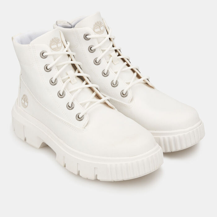 Timberland Women's Greyfield Canvas Boot White image number 1