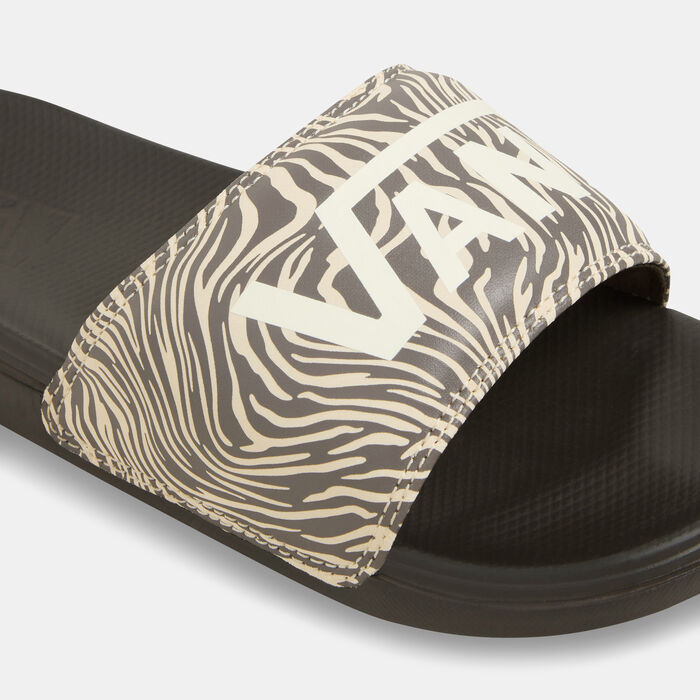 Vans Women's MTE La Costa Slide-On Warp Zebra Slides Multi Vans Women's MTE La Costa Slide-On Warp Zebra Slides Multi image number 3