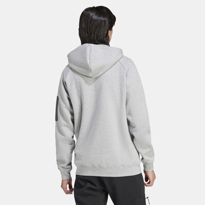 adidas Originals Men's Logo Hoodie Grey