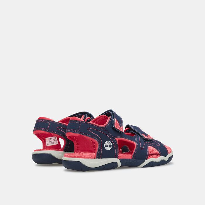 Timberland Kids' Adventure Seeker 2-Strap Sandals (Younger Kids) Blue Timberland Kids' Adventure Seeker 2-Strap Sandals (Younger Kids) Blue image number 2