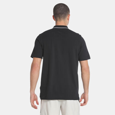 adidas Men's AEROREADY Essentials Piqué Small Logo Polo Shirt Black