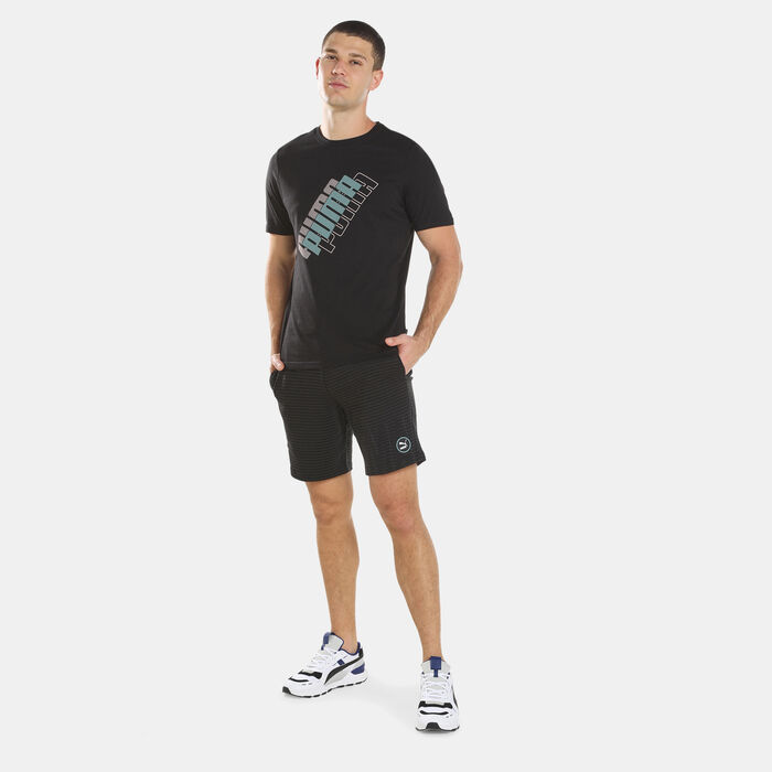 PUMA Men's Power Logo T-Shirt Black PUMA Men's Power Logo T-Shirt Black image number 2