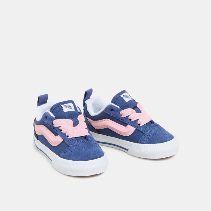 Vans Kids' Knu Skool Unisex Shoes (Baby and Toddler) Blue Vans Kids' Knu Skool Unisex Shoes (Baby and Toddler) Blue image number 1