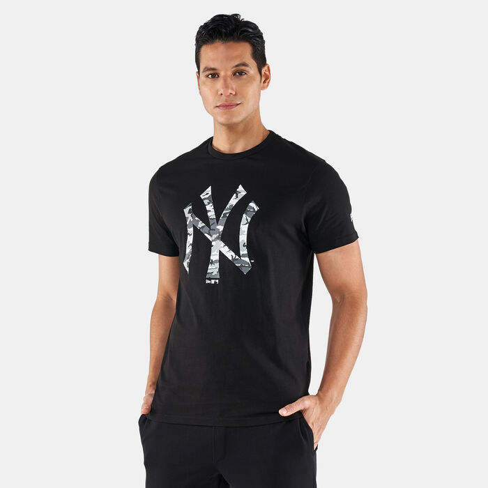 New Era Men's MLB Seasonal New York Yankees Infill T-Shirt Black New Era Men's MLB Seasonal New York Yankees Infill T-Shirt Black image number 0