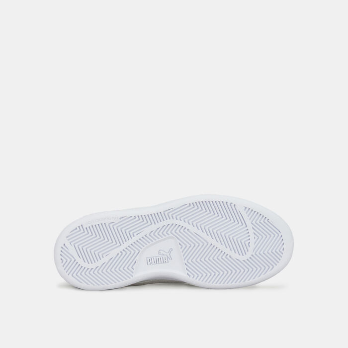 PUMA Kids' Smash V2 Leather Shoe White PUMA Kids' Smash V2 Leather Shoe White image number 3