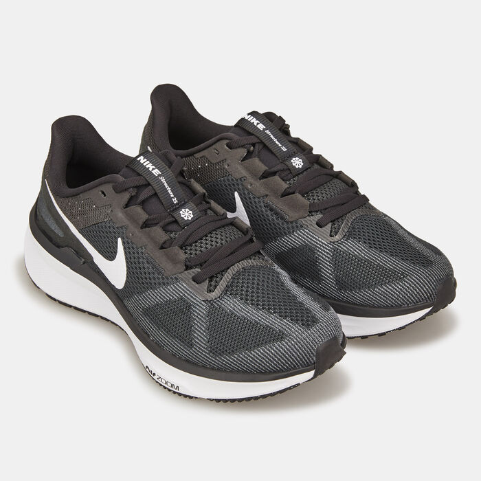 Nike Women's Air Zoom Structure 25 Shoe Black image number 2