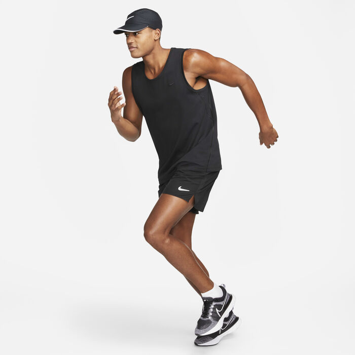 Nike Men's Primary Dri-FIT Tank Top Black Nike Men's Primary Dri-FIT Tank Top Black image number 2