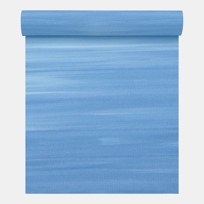 Gaiam Tie-Dye Yoga Mat (4mm) Blue image number 2