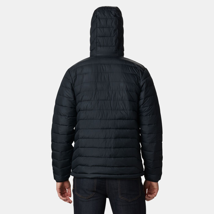 Columbia Men's Powder Lite™ Hooded Jacket Black image number 1