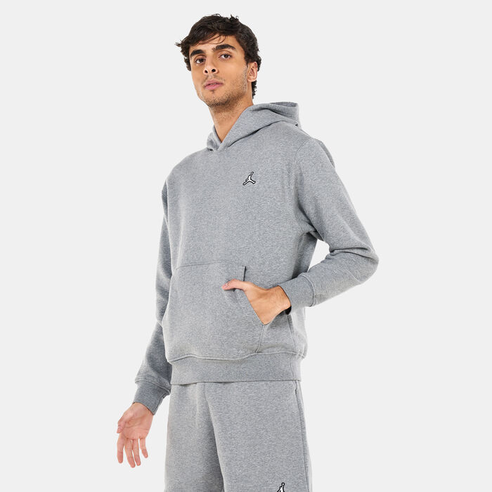 Jordan Men's Essential Fleece Pullover Hoodie Grey Jordan Men's Essential Fleece Pullover Hoodie Grey image number 0