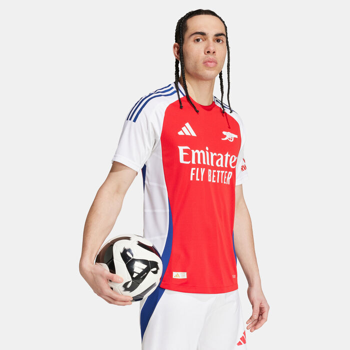 adidas Men's Arsenal Authentic Home Football Jersey - 2024/25 White image number 2