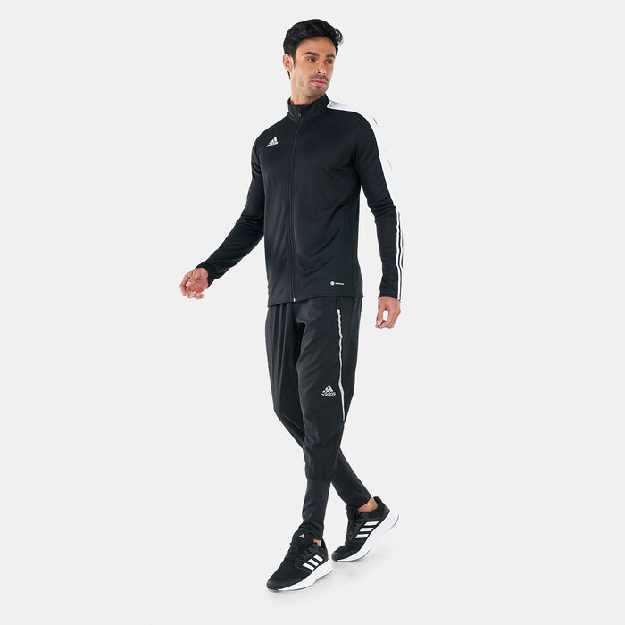 adidas Men's Tiro Essentials Jacket Black adidas Men's Tiro Essentials Jacket Black image number 2