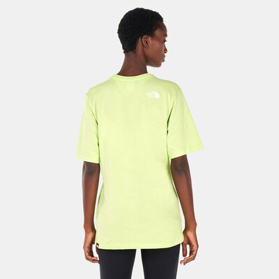 The North Face Women's Simple Dome T-Shirt Green