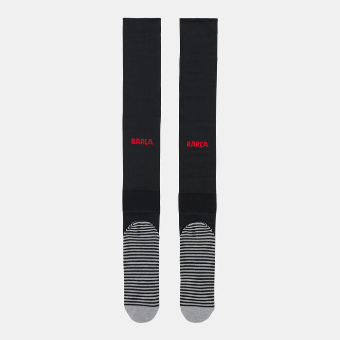 Nike FC Barcelona Strike Home/Away Football Over-The-Calf Socks Black Nike FC Barcelona Strike Home/Away Football Over-The-Calf Socks Black image number 2