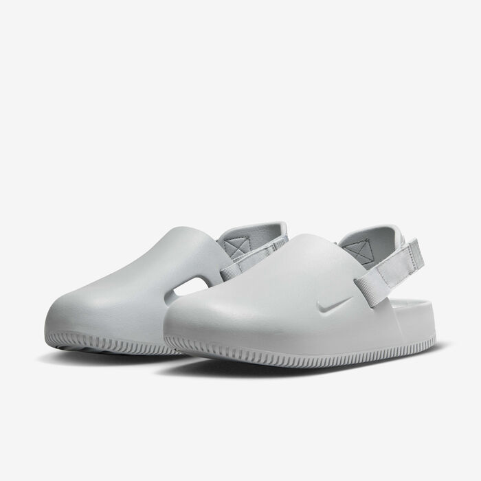 Nike Men's Calm Mules Grey Nike Men's Calm Mules Grey image number 4