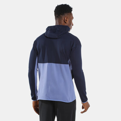 adidas Men’s Terrex Zupahike Hooded Fleece Jacket Blue