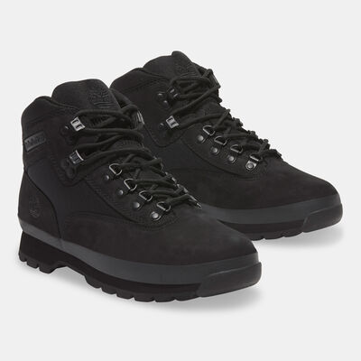 Timberland Men's Euro Hiker Mid Boots Black Timberland Men's Euro Hiker Mid Boots Black