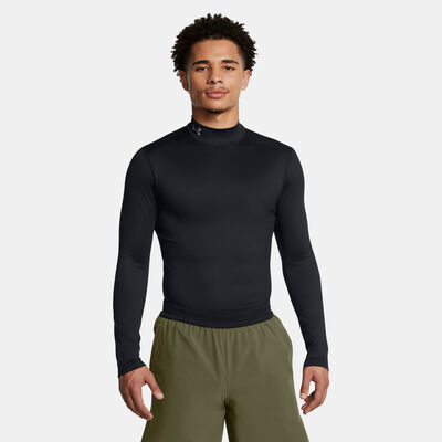 Under Armour Men's ColdGear Elite Mock Training Top Black Under Armour Men's ColdGear Elite Mock Training Top Black