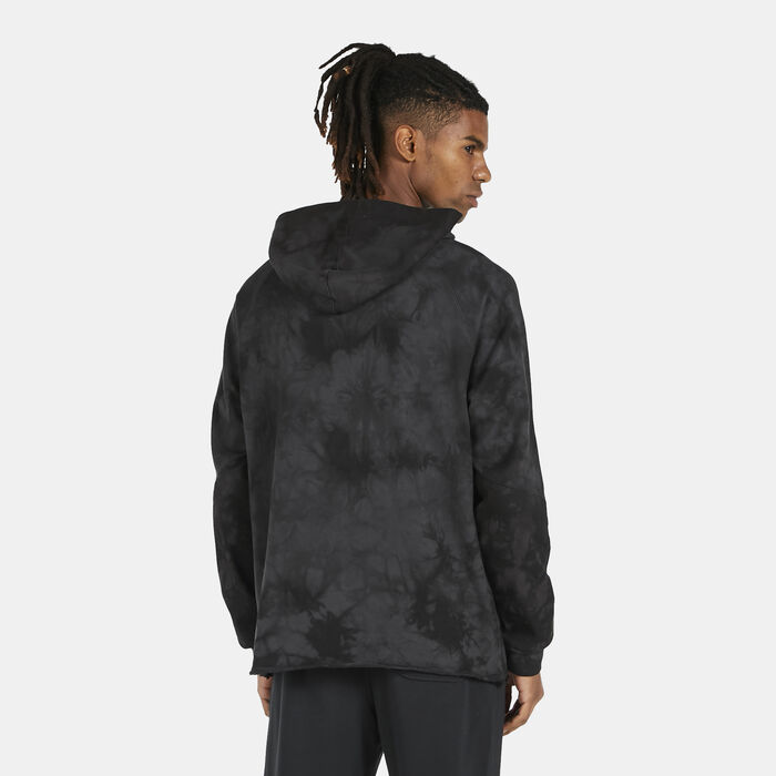 Converse Men's Marble Pullover Hoodie Black Converse Men's Marble Pullover Hoodie Black image number 1