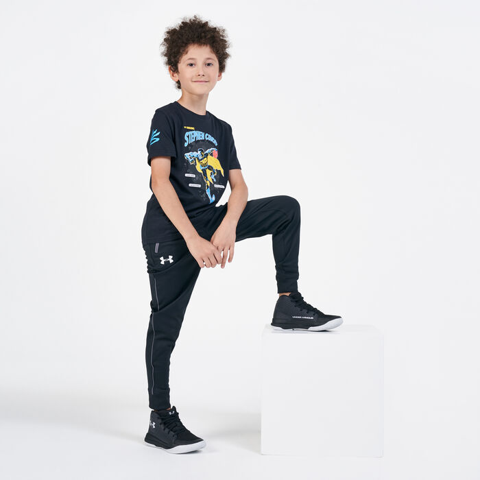 Under Armour Kids' Curry Super Steph T-Shirt Black Under Armour Kids' Curry Super Steph T-Shirt Black image number 2