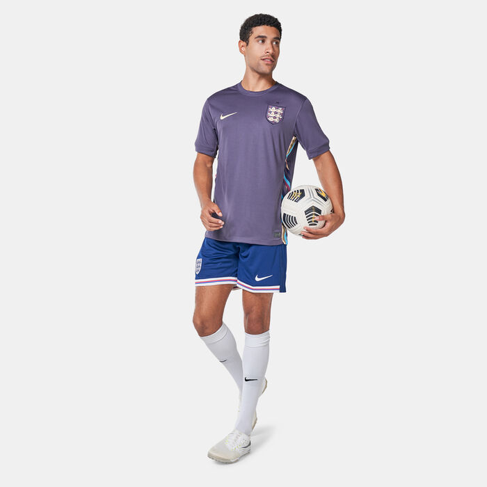 Nike Men's England Stadium Dri-FIT Replica Away Football Jersey - 2024 Grey Nike Men's England Stadium Dri-FIT Replica Away Football Jersey - 2024 Grey image number 2