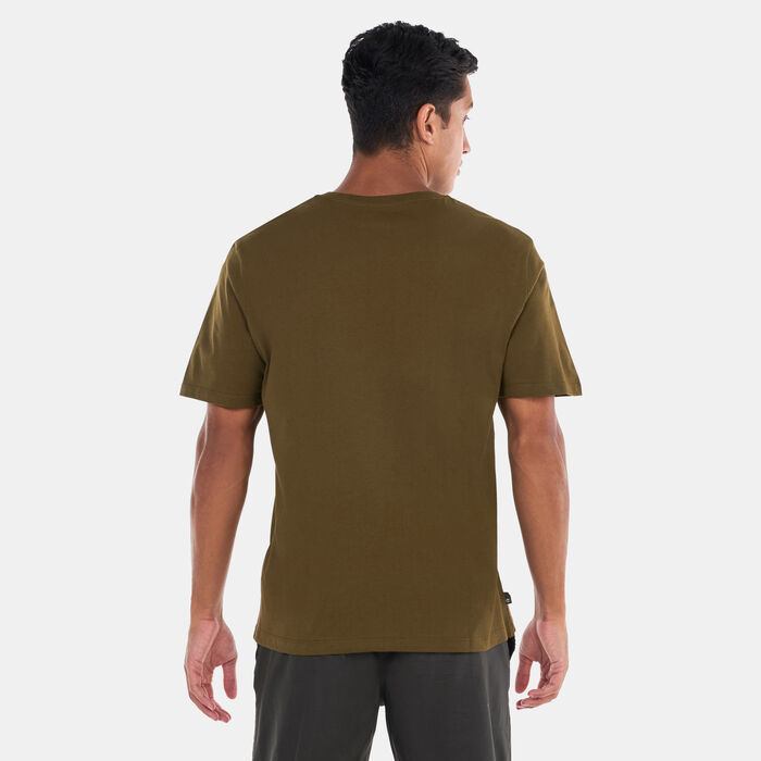 Timberland Men's Printed Stack Logo T-Shirt Green image number 1
