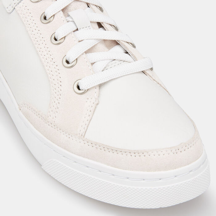 Timberland Women's Atlanta Green Sneaker Shoe White image number 4