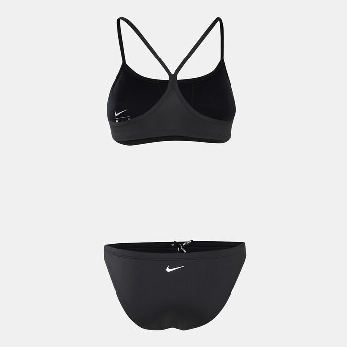 Nike Swim Women's Essential Racerback Bikini Set yellow Nike Swim Women's Essential Racerback Bikini Set yellow image number 1