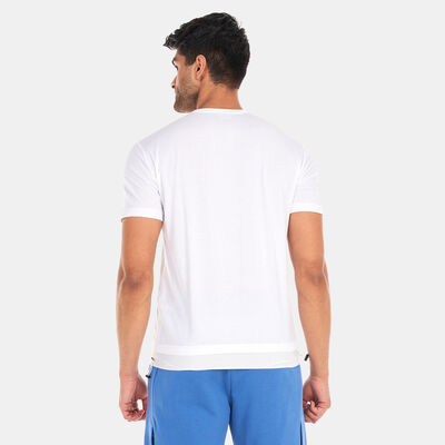 EA7 Emporio Armani Men's Tape Logo T-shirt White