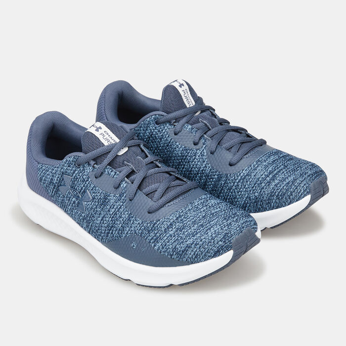 Under Armour Women's UA Charged Pursuit 3 Twist Running Shoe Blue Under Armour Women's UA Charged Pursuit 3 Twist Running Shoe Blue image number 2