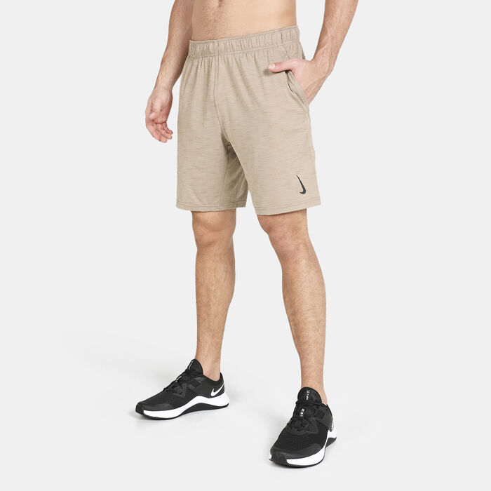Nike Men's Dri-FIT Hyperdry Yoga Shorts Brown Nike Men's Dri-FIT Hyperdry Yoga Shorts Brown image number 0