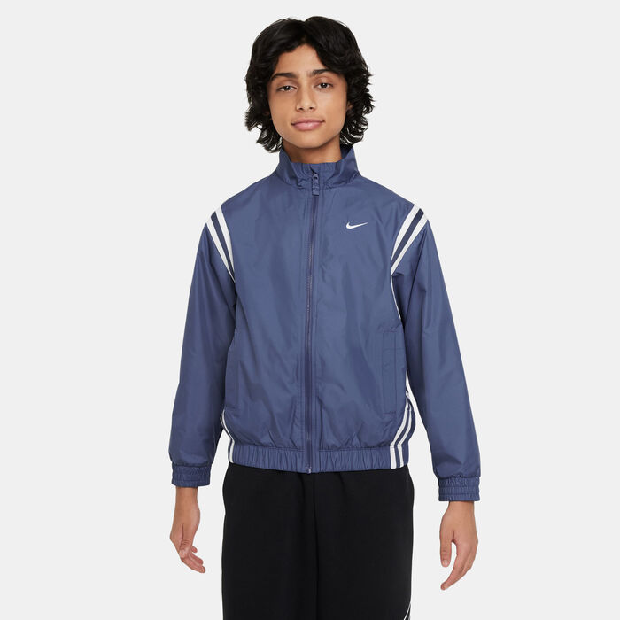 Nike Kids' Crossover Repel Basketball Jacket Blue Nike Kids' Crossover Repel Basketball Jacket Blue image number 0